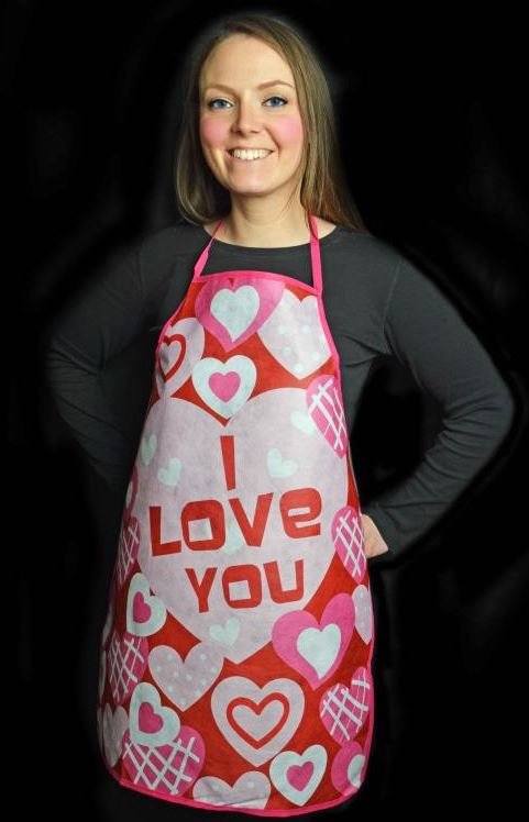 'VALENTINE'S I LOVE YOU APRON'||'. '||'DP00619'