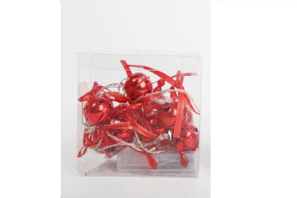 JINGLE BELLS CHRISTMAS GARLAND LIGHT RED. XMR0241R