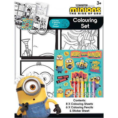Minions Colouring Set - Unleash Creativity with Rise of Gru