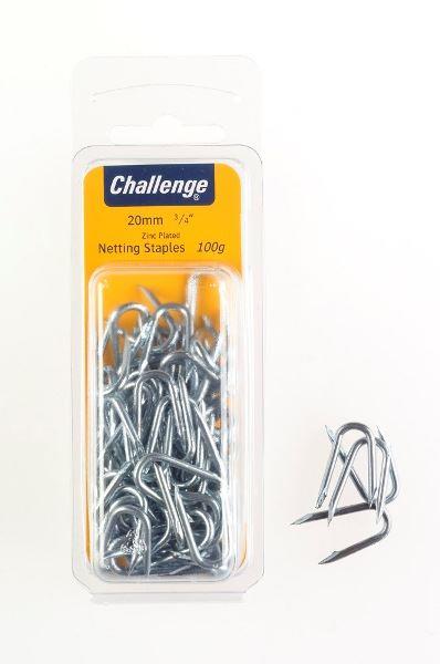 Netting Staples 20mm - Zinc Plated for Durability | FS40241
