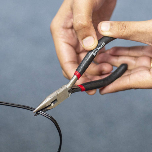 Long Nose Pliers - MINI EXTRA LONG NOSE PLIER WITH SPRING B3187