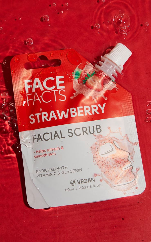 FACE FACTS FACIAL SCRUB 60ML - STRAWBERRY. 22813-150