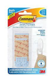 COMMAND WATER RESISTANT REFILL STRIPS VALUE PACK. 17200BUKN
