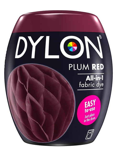 DYLON Fabric Dye Pod Plum Red - Easy Fabric Color Renewal