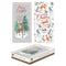CHRISTMAS CARDS WOODLAND ANIMALS - PACK OF 12 SLIM BOXED. TAX9031A