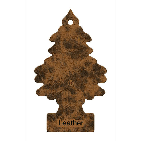 LITTLE TREES CAR AIR FRESHENER - LEATHER. MTR0016