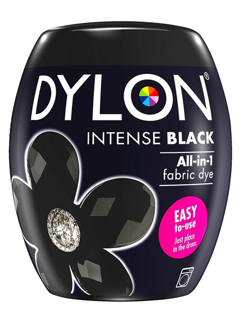 Fabric Dye Pod - DYLON Intense Black Machine Dye 350g