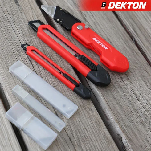 DEKTON 18PCS UTILITY KNIFE SET. DT60135
