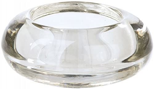 GLASS CANDLE HOLDER FOR TEALIGHTS. PS96508