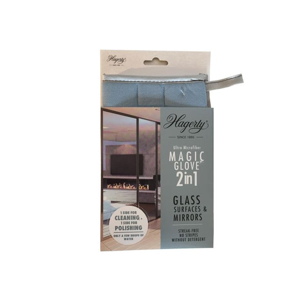 Microfiber Glass Gloves - HAGERTY A102226 for Streak-Free Shine