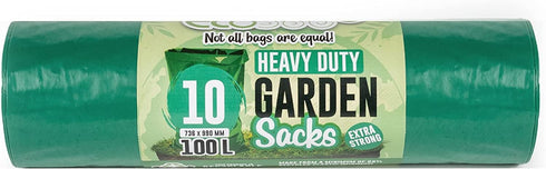 Garden Waste Bags - ECO 360 Garden Sacks 100L 10/PK | EC221
