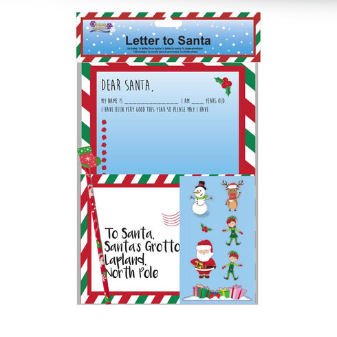 CHRISTMAS LETTER TO SANTA SET. DP54957 DP55774