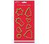ASSORTED 8 CHRISTMAS CUTTERS DOUGH COOKIE BISCUIT. HCCC HCCT