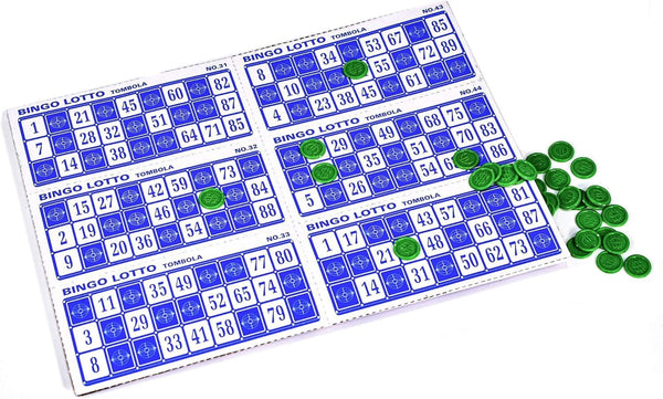 MY TRADITIONAL 90 BALL BINGO FAMILY GAME SET. TY624