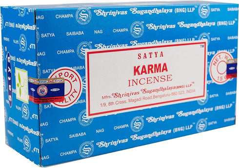 Satya Karma Incense Sticks 15g - Pack of 12 | SatyaKarma
