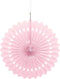 Baby Pink Fan Decoration 40cm - Unique Party Tissue Decor