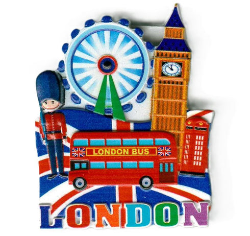 London Fridge Magnet - Assorted Designs JL9076 Souvenir