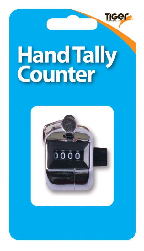 Hand Tally Counter - TIGER T301536 Durable Clicker