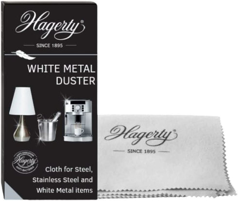Metal Polishing Cloth - HAGERTY WHITE METAL DUSTER 55CM X 36CM