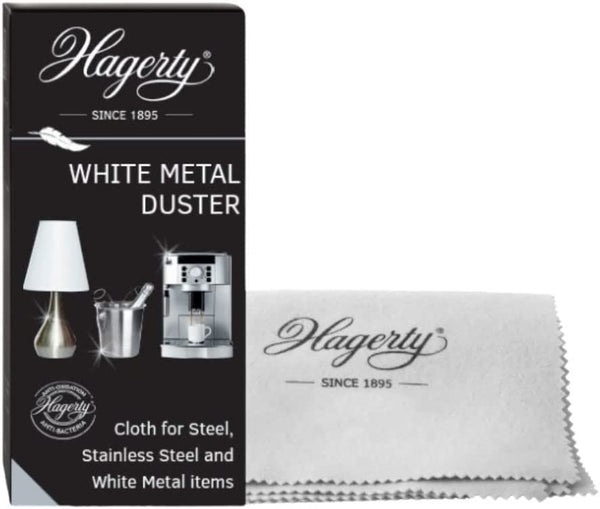 Metal Polishing Cloth - HAGERTY WHITE METAL DUSTER 55CM X 36CM