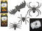 HAUNTED HOUSE ASSORTED SPIDER AND BATS WITH WEB OF HORRORS. PI976022