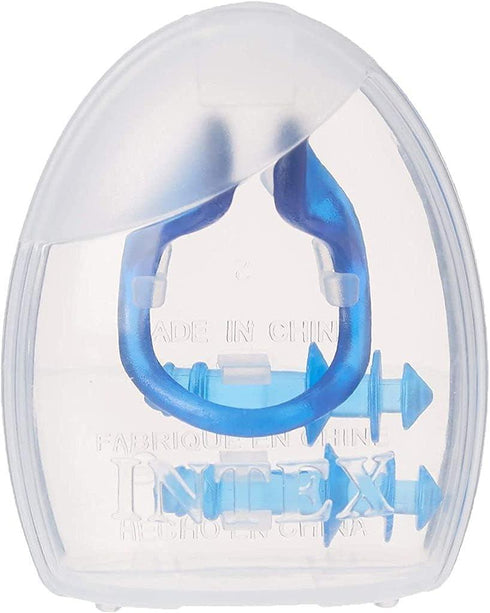 Swimming Ear Plugs & Nose Clip Set - TY721 with Case for Pool & Sea