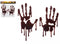 HAUNTED HOUSE SPOOKY GEL WINDOW STICKERS 30 X 30CM. PI976245