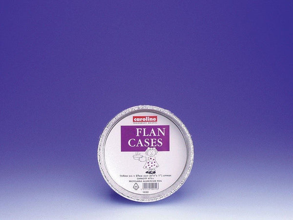 Flan Case Pack 15cm - Caroline Foil Flan Cases, Set of 9