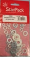 Flat Washer Assortment BZP Steel - 50pcs Bag 72563