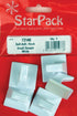 Self Adhesive Hooks - Small Square White 5-Pack 72140