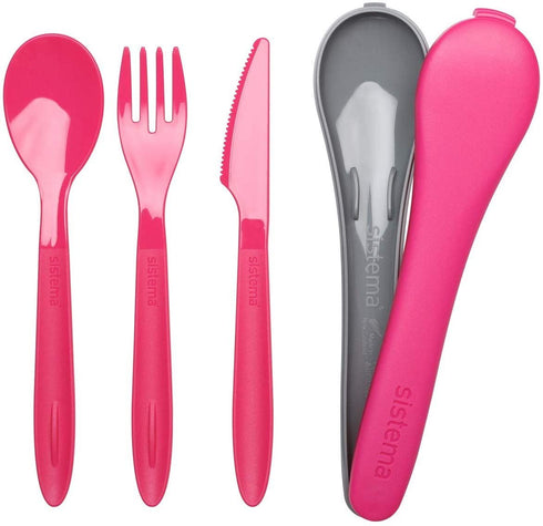 SISTEMA CUTLERY SET WITH CARRY CASE ASSORTED. SIS1918