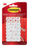 COMMAND DECORATING GENERAL PURPOSE CLIPS 20 HOOKS WHITE. 17026ES 705234