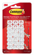 COMMAND DECORATING GENERAL PURPOSE CLIPS 20 HOOKS WHITE. 17026ES 705234