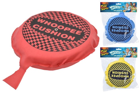 Self-Inflating Whoopee Cushion - Fun Squad 8 Inch Prank Toy TY2588