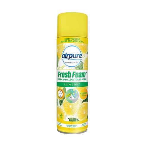 Citrus Toilet Cleaner - AIRPURE Fresh Foam 500ml | FA440