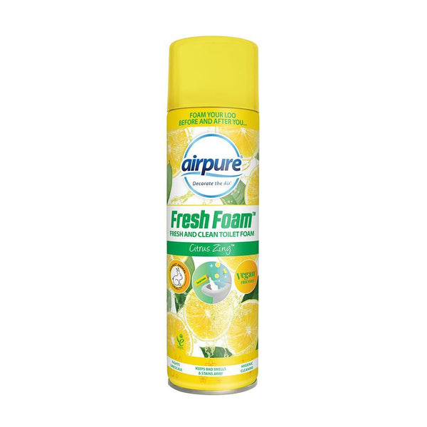 Citrus Toilet Cleaner - AIRPURE Fresh Foam 500ml | FA440