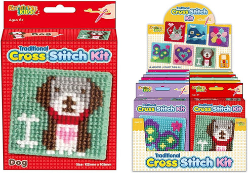 Cross Stitch Kit - Kandy Toys Assorted TY0265 Craft Set