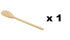 Beech Wood Spoon 12 Inch - APOLLO 9093 Kitchen Essential