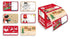 150 SELF ADHESIVE GIFT LABELS CHRISTMAS COTEMPERORY. GT213