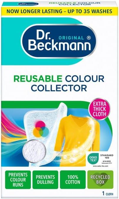 DR BECKMANN RE-USABLE COLOUR COLLECTOR CLOTH UP TO 30 WASH. 7521