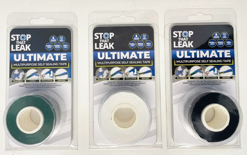 Self Sealing Tape - STOP THAT LEAK Multipurpose 2.5cm x 3m