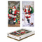 CHRISTMAS CARDS TRADITIONAL SANTA - PACK OF 12 SLIM BOXED. TAX9026A