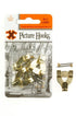 Brass Picture Hooks - SHAW X Large No. 3, 3/Pack FS12826