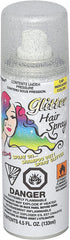 Silver Glitter Hair Spray - UNIQUE PARTY 4.5oz UNI9051S