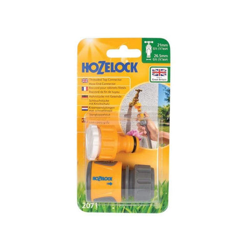 Hozelock Tap Connector & Hose Connector 20710000 - Easy Fit