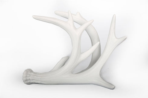 WHITE REINDEER ANTLER NAPKIN HOLDER CHRISTMAS. XMS0237 XM0237