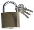 AMTECH 50MM Padlock with 3 Keys - Secure Your Valuables