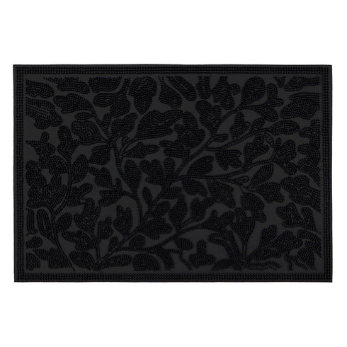 JVL BOTANY SCRAPER RUBBER PIN DOORMAT 40 X 60CM. 01-303