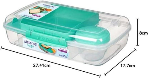 SISTEMA BENTO BOX TO GO 1.76 LITER. 21671-53C