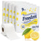FREEDOM 3 PLY TOILET ROLLS LEMON PACK OF 5 X 9 ROLLS. F0905T3NLEN01 FRT39LE